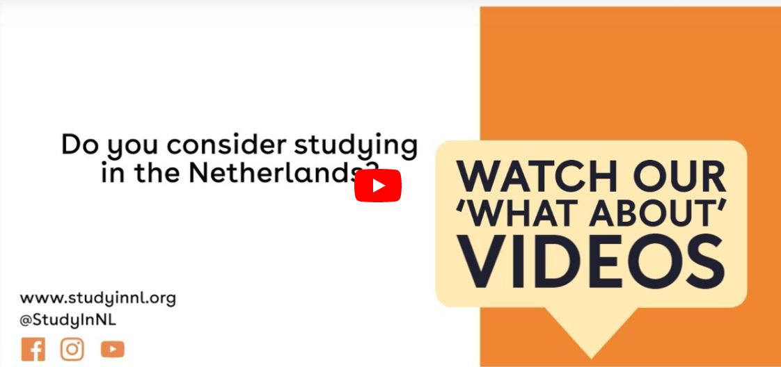 Study in Holland in 100 seconds